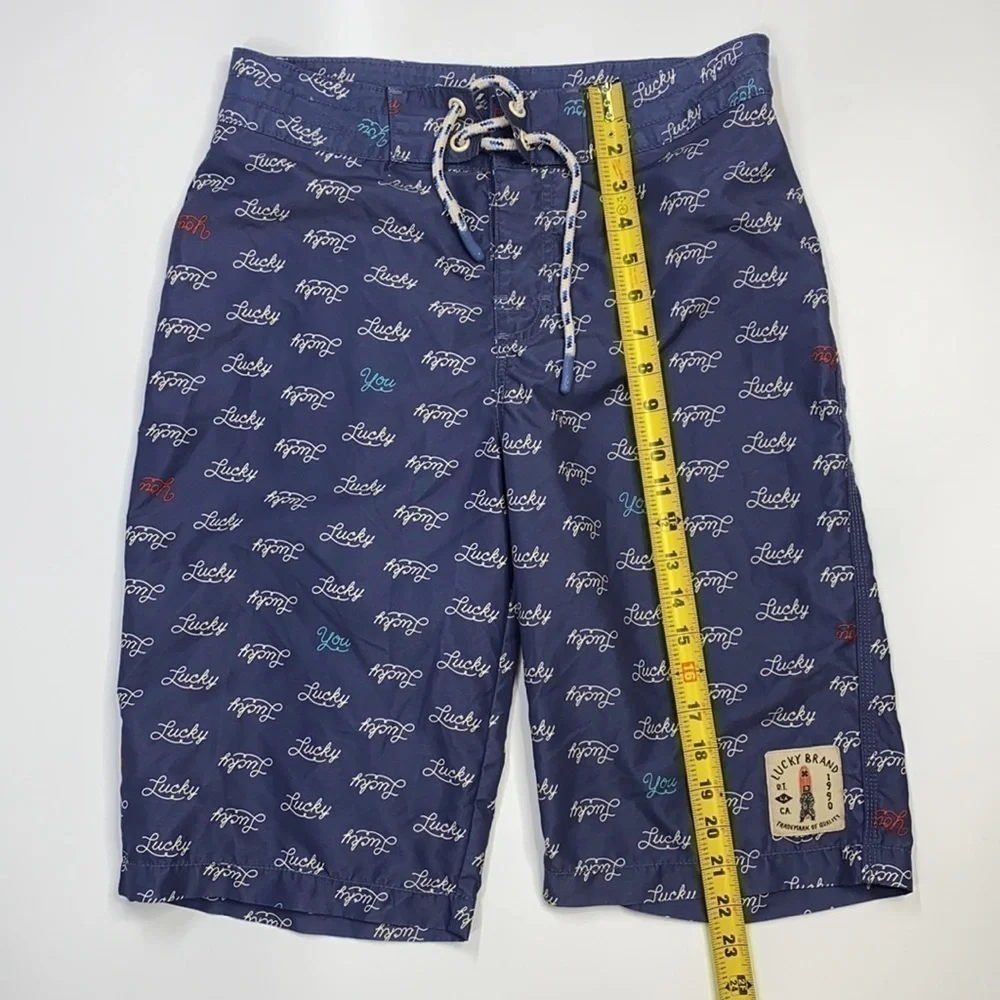 Lucky Brand Blue Swim Trunks Size 20